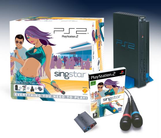 SingStar -sivu avattu