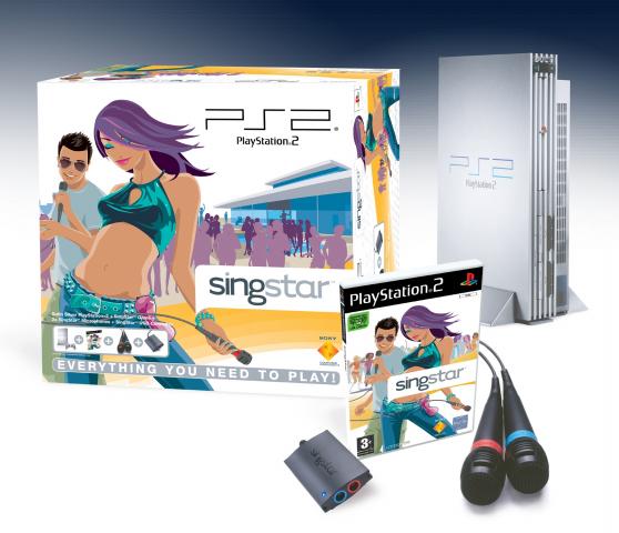 SingStar -sivu avattu