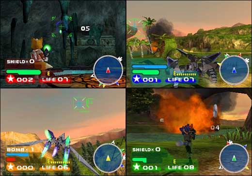 E3 2004: Star Fox - kuvia ja traileri