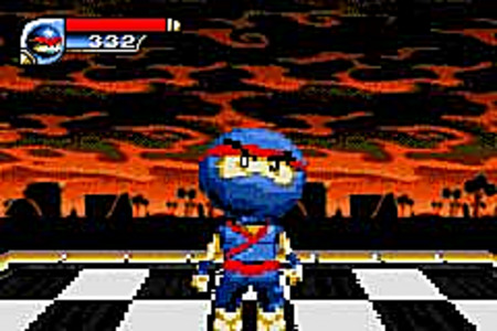 I-Ninja hiipii Game Boy Advancelle