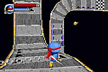 I-Ninja hiipii Game Boy Advancelle