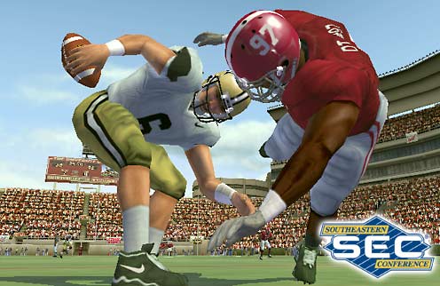 Ensimmäinen EA-Live -peli kultaan: NCAA Football 2005