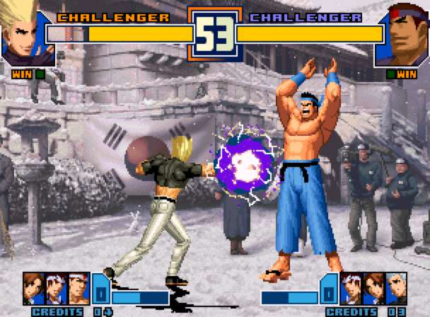 King of Fighters 2000 ja 2001 Eurooppaan