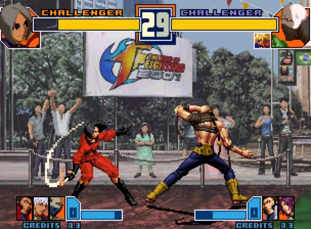 King of Fighters 2000 ja 2001 Eurooppaan