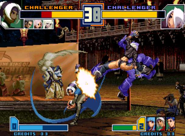 King of Fighters 2000 ja 2001 Eurooppaan