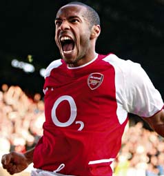 Thierry Henry PES4-mannekiiniksi