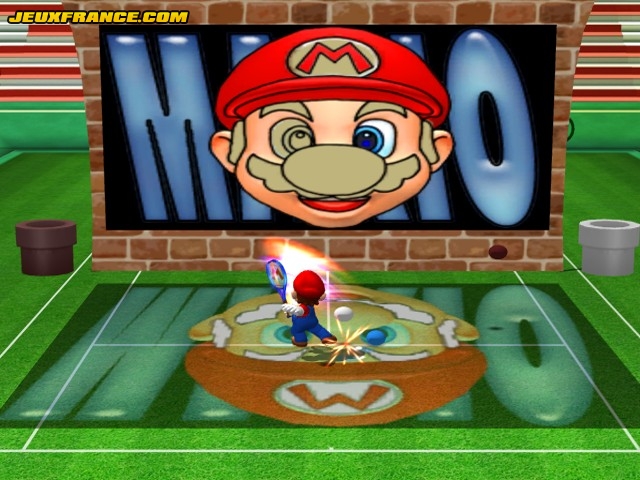 Ruutukaappauksia Mario Partysta ja Mario Tenniksestä