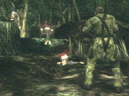Snake goes Ape Escape