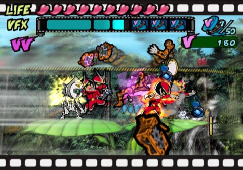 Viewtiful Joe 2:ssa ei co-op-moodia