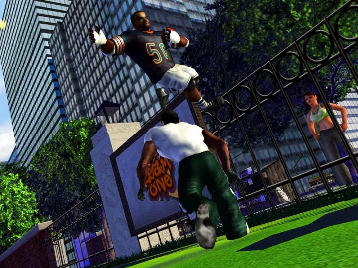 NFL Street 2 - uusimmat ruutukaappaukset