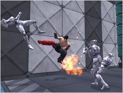 Tekken 5:een seikkailuelementtejä