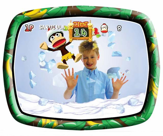 Saru EyeToy Eurooppaan Monkey Maniana