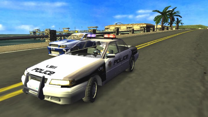 Pursuit Force PSP:lle