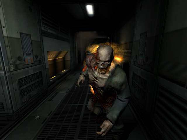 Kuvia Xboxin Doom 3:sta