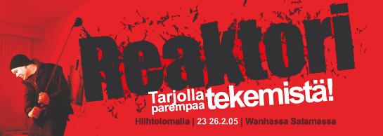 AMO Oy mukana Reaktori-tapahtumassa