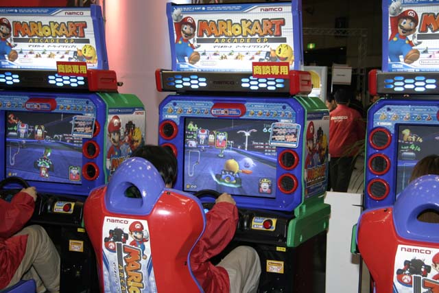 Mario Kartia kolikkopelihalleissa