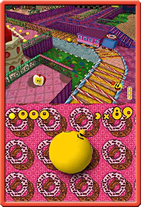 Pac-Man palloilee DS:llä
