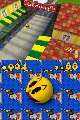 Pac-Man palloilee DS:llä