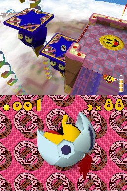Pac-Man palloilee DS:llä