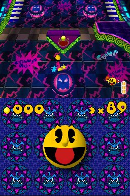 Pac-Man palloilee DS:llä