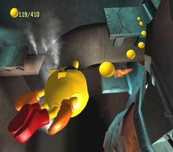 Pac-Man World 3 –ruutukaappauksia
