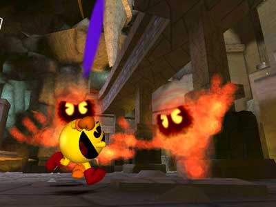 Pac-Man World 3 –ruutukaappauksia