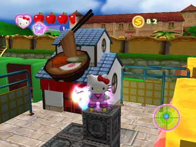 Hello Kitty rynnistää GameCubelle