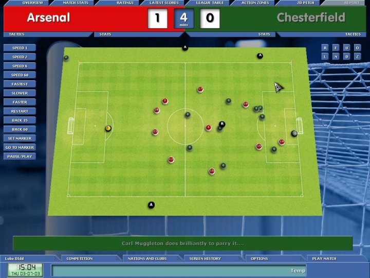 Eidokselta futismanagerointi Championship Manager 5