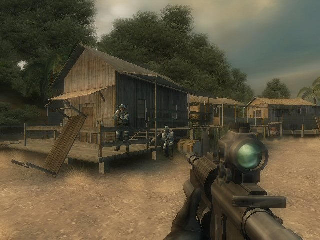 GC 2005: Battlefield 2: Modern Combat -kuvia