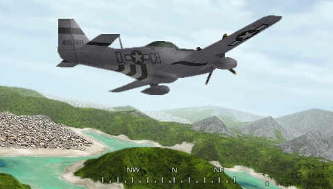 PSP:lle lentosimu