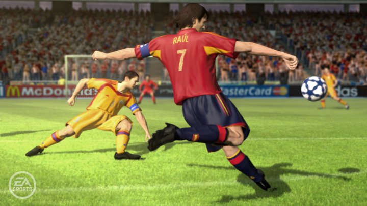 X05: Roppakaupalla kuvia Xbox 360:n FIFA 06:sta