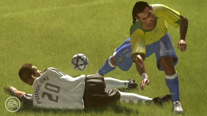 X05: Roppakaupalla kuvia Xbox 360:n FIFA 06:sta