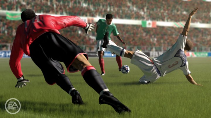 X05: Roppakaupalla kuvia Xbox 360:n FIFA 06:sta