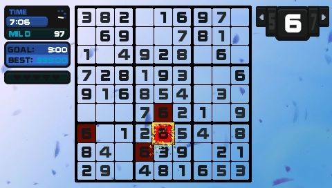 Go! Sudoku joulukuussa PSP:lle