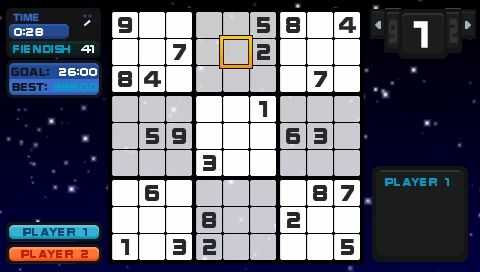 Go! Sudoku joulukuussa PSP:lle