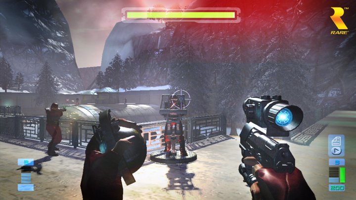 Kuvia Perfect Dark Zerosta ja Joannasta