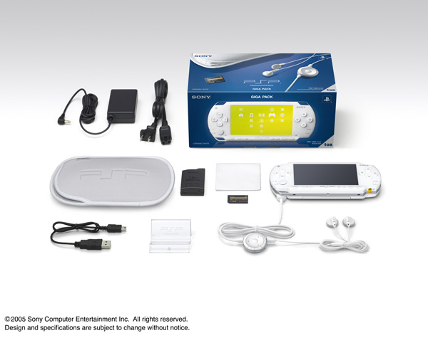 PSP Giga Pack marraskuussa