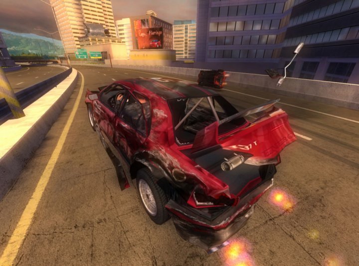 Kuvia toukokuussa julkaistavasta FlatOut 2:sta