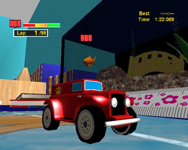 Micro Machines kisaa taas talossa ja puutarhassa
