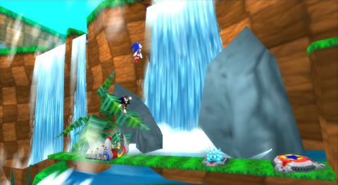 Sonic syöksyy PSP:lle