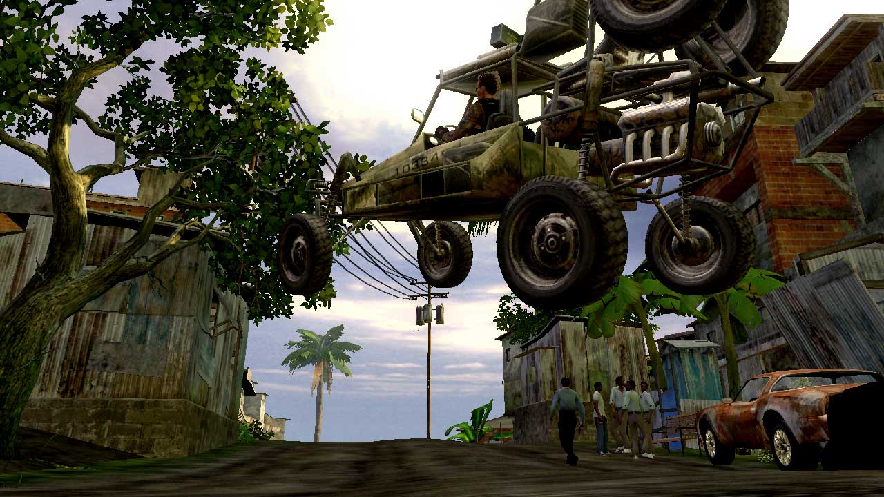 Videoita PS3:n Mercenaries 2:n ajoneuvoista