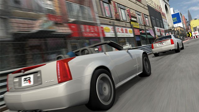 Cadillacit karauttivat kauppapaikalle