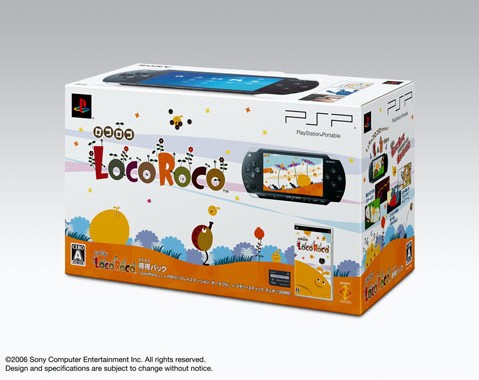 LocoRoco ja PSP samaan pakettiin