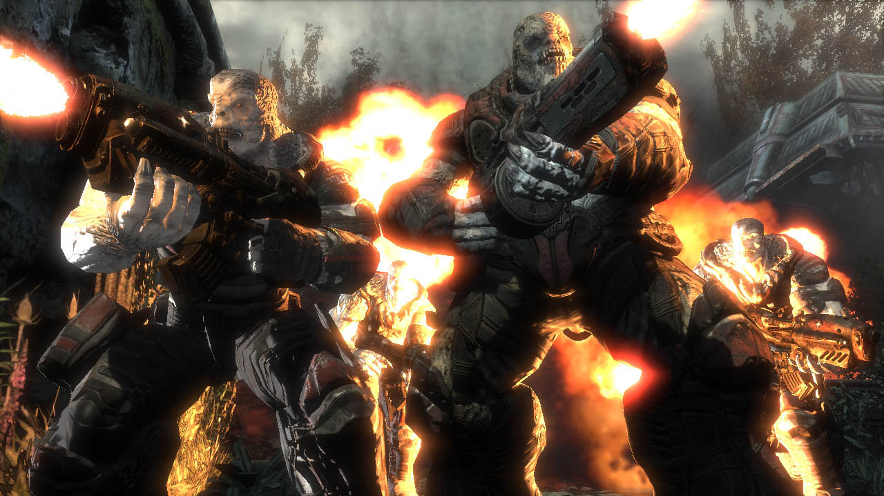 Gears of War huulisynkkaa Live-puheet