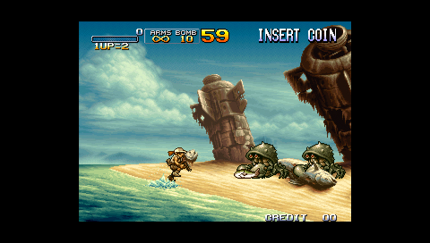 PSP:n Metal Slug -kokoelma Eurooppaan