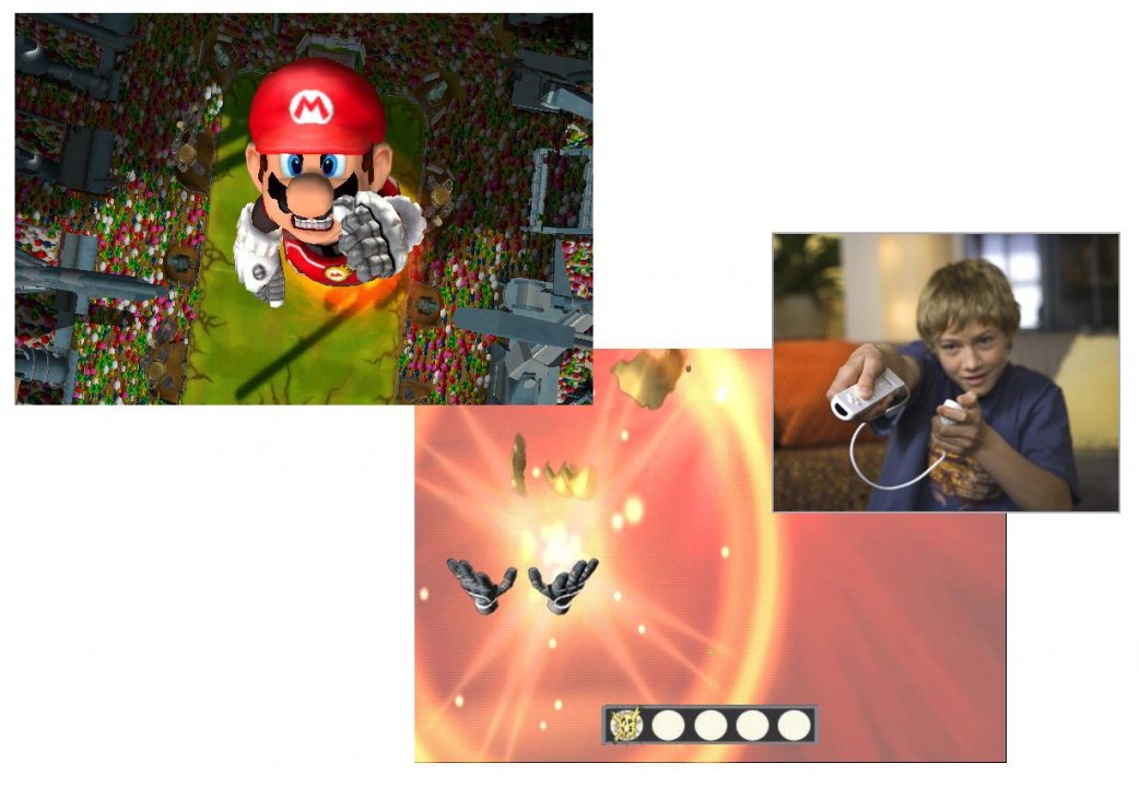 GC 06: Mario Strikes Charged- ja BWii-tietopaketti