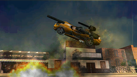 Full AUto 2 rymistelee PSP:lle