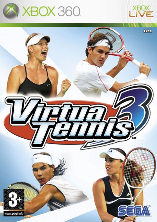 Lisätietoja Xbox 360:n Virtua Tenniksestä
