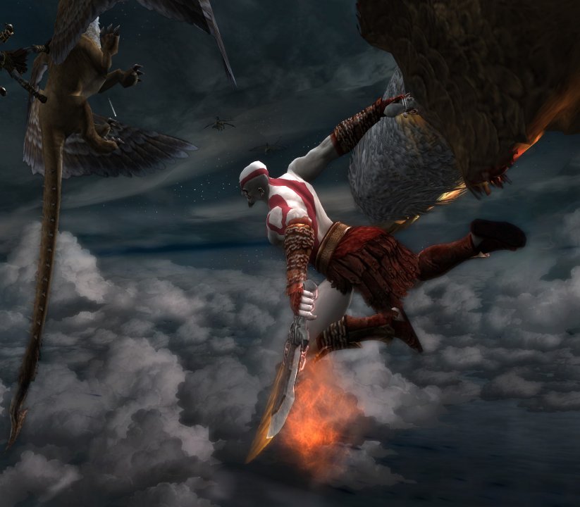 God of War II:n tuoreimmat kuvat