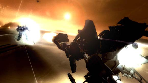 Ensitestissä Armored Core 4